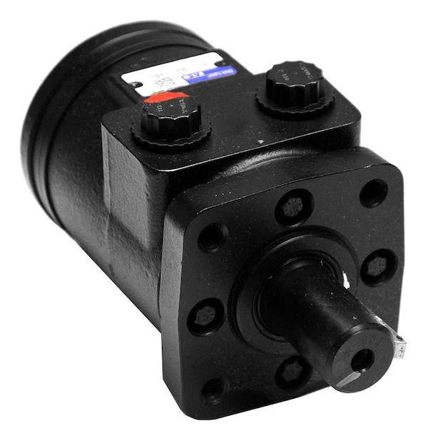 Motor H Series with 4-Bolt Flange, 2.2 CID, SAE 10 Ports, 1 Keyed Shaft, 1800 PSI